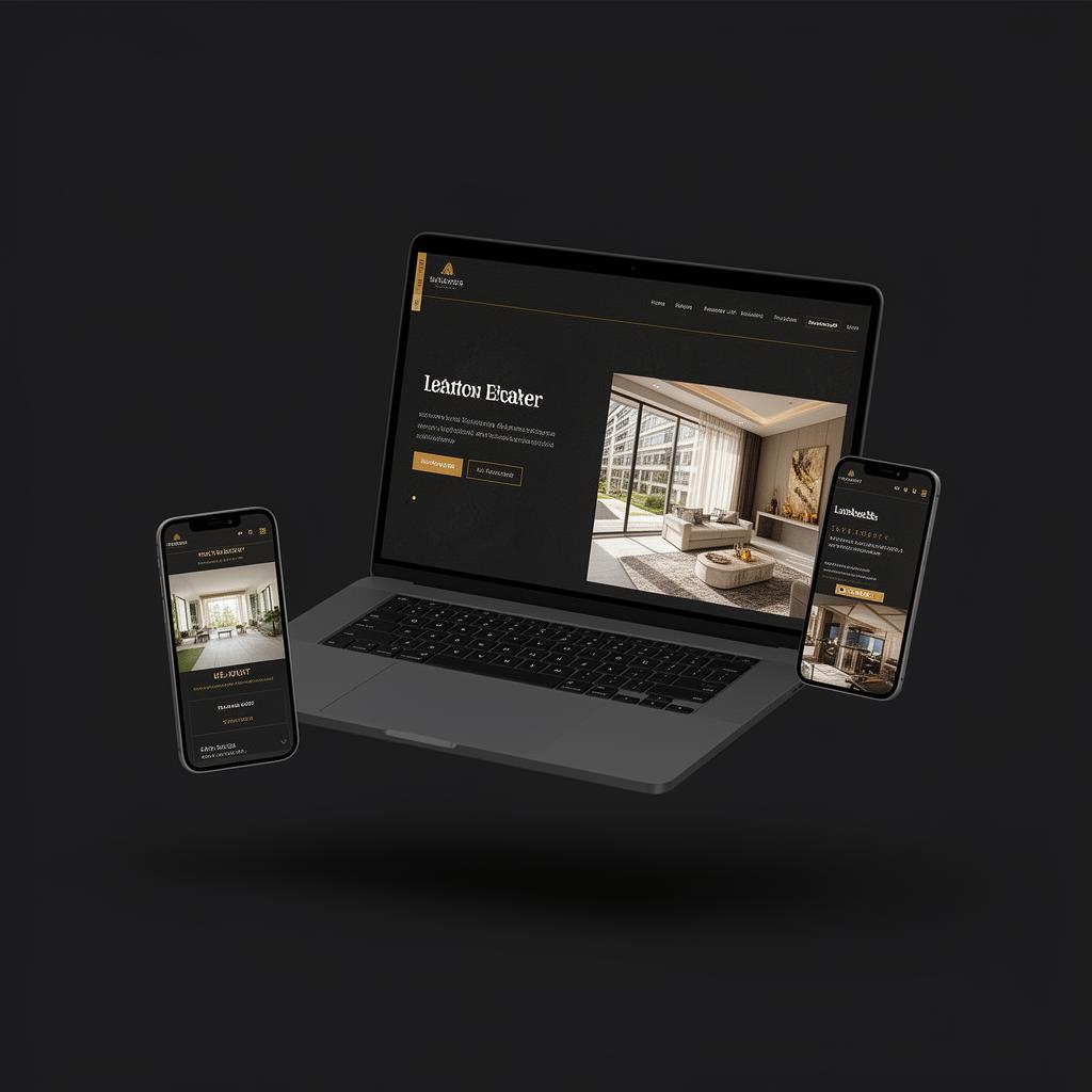 Property marketing system preview across devices